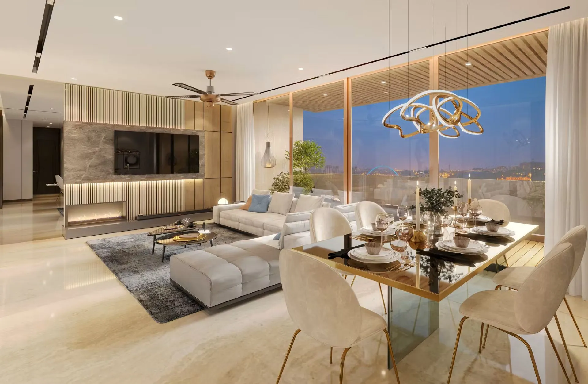 Luxury Apartment Building
